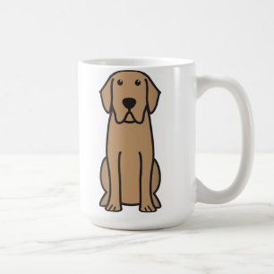 Labrador-Retriever-HundeCartoon Kaffeetasse