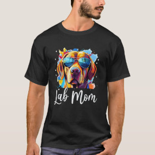 Labrador Retriever Hunderasse Haustier - Lab Mama T-Shirt