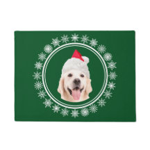 Labrador retriever-Hundesankt-Weihnachtswillkommen