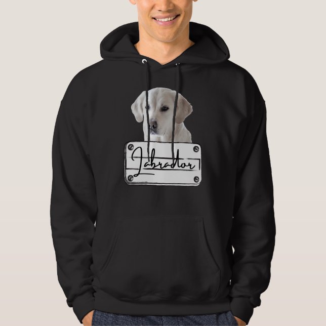 Labrador Retriever Hundezucht Hoodie (Vorderseite)