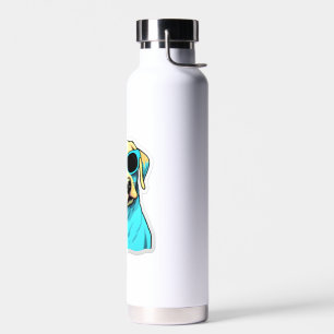 Labrador Retriever in Cooler Sonnenbrille Classic Trinkflasche