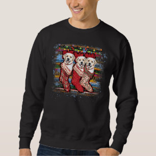 Labrador Retriever in Socken Dock Sweatshirt