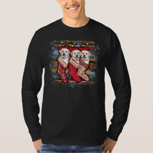 Labrador Retriever in Socken Dock T-Shirt