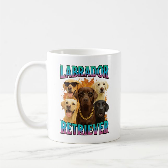 Labrador Retriever  Kaffeetasse (Links)