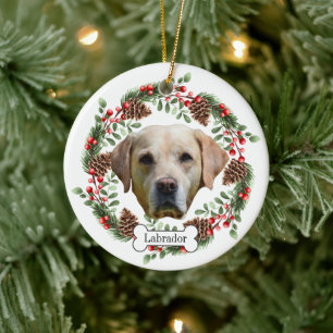 Labrador Retriever Keramik Ornament