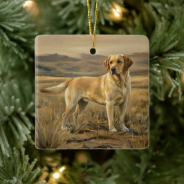Labrador Retriever Keramikornament