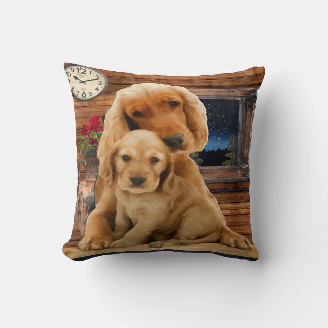 Labrador Retriever Kissen (Vorderseite)
