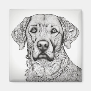 Labrador Retriever Kühlschrankmagnet