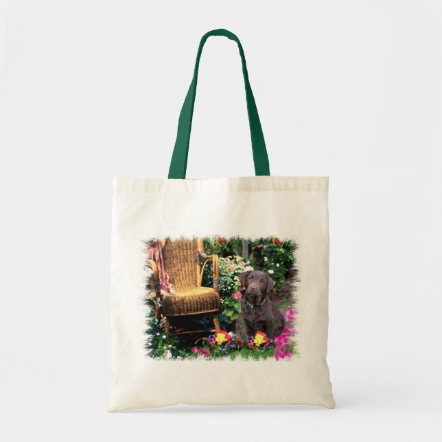 Labrador Retriever Kunstgeschenke Tragetasche (Vorne)