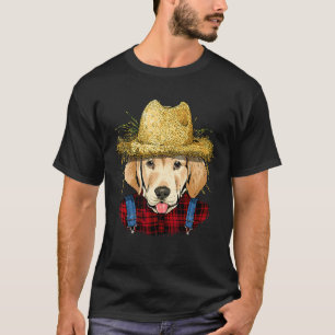 Labrador Retriever Landwirt Landwirtschaft Agrarwi T-Shirt