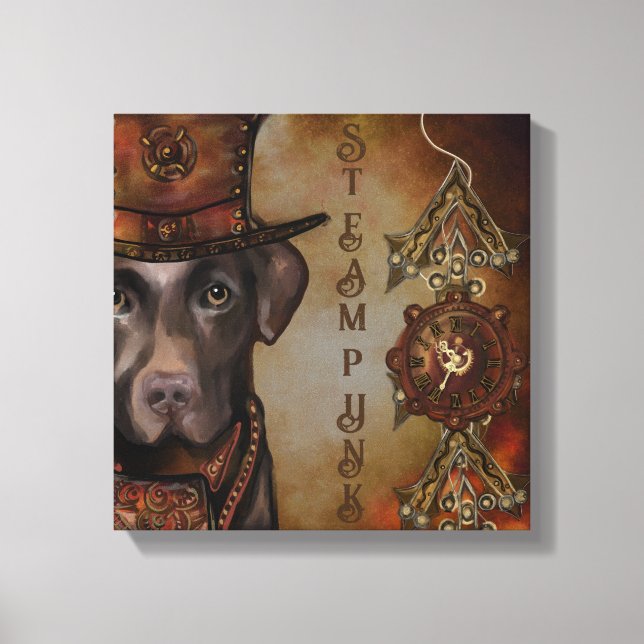 Labrador Retriever Leinwanddruck (Vorderseite)