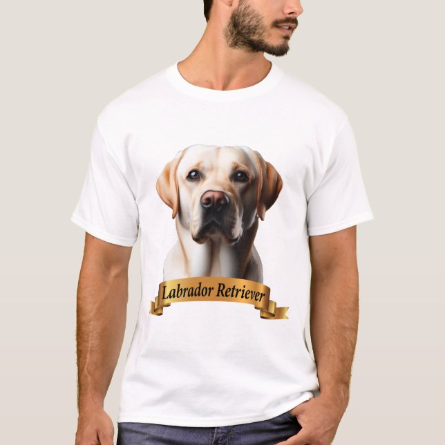 Labrador Retriever Liebe-freundlicher niedlicher S T-Shirt (Vorderseite)