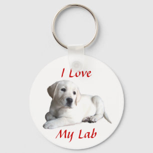 Labrador-Retriever-Liebe-Schlüsselanhänger Schlüsselanhänger