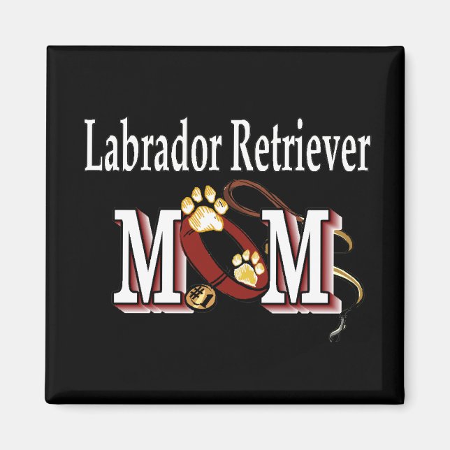 Labrador Retriever Mama Magnet (Vorne)