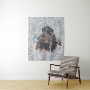 Labrador Retriever Metallschmuck Wandteppich