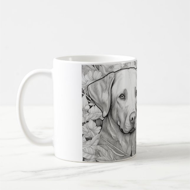 Labrador Retriever Mug (Gauche)