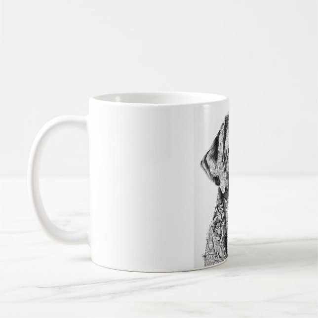 Labrador Retriever Mug (Gauche)