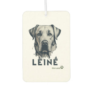 Labrador Retriever - Natur für Hundefreunde. Geben Autolufterfrischer