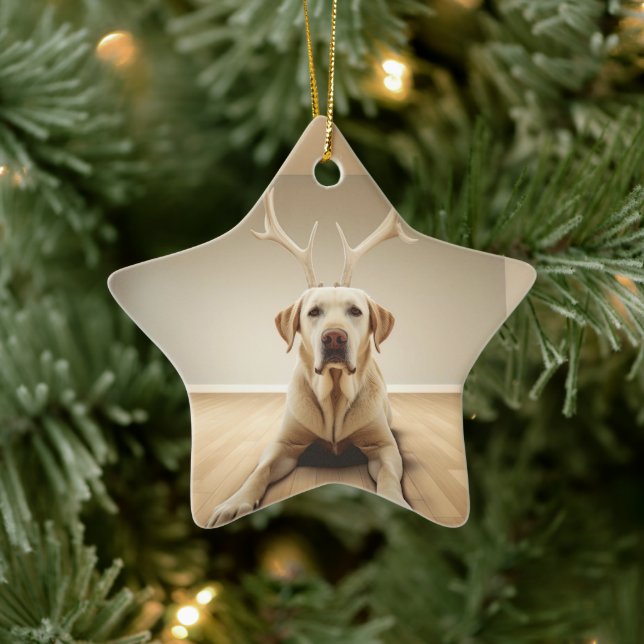 Labrador Retriever Noël, Décoration pendante (Arbre)
