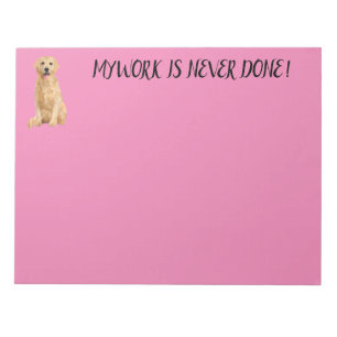 LABRADOR RETRIEVER NOTEPAD NOTIZBLOCK