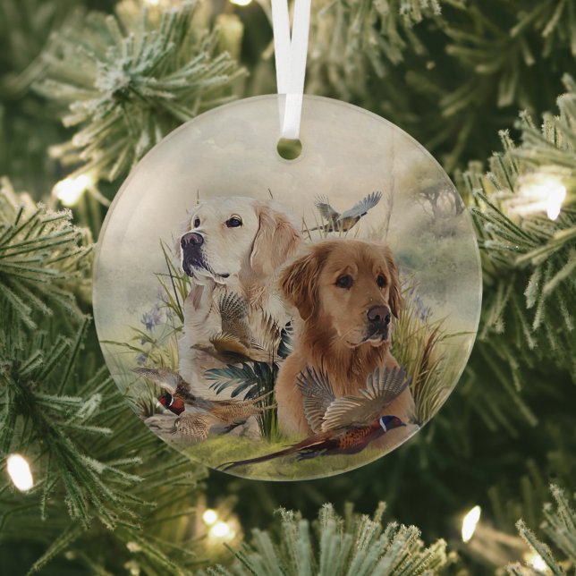 Labrador Retriever  Ornament Aus Glas (InSitu)