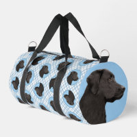 Labrador Retriever Painting Black Lab Pet Dog Art