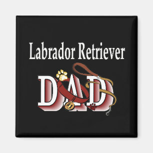 Labrador Retriever Papa Magnet