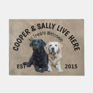 Labrador Retriever Personalisiert Hund Lover Doorm Fußmatte