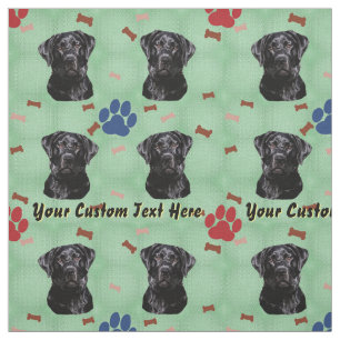 Labrador-Retriever - personalisiert Stoff