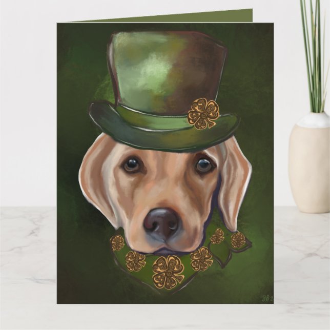 LABRADOR RETRIEVER POETRY CARD KARTE (Vorderseite)