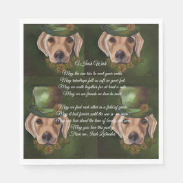 Labrador Retriever Poetry Serviette