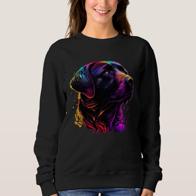 Labrador Retriever  Pop  Labrador Sweatshirt (Vorderseite)
