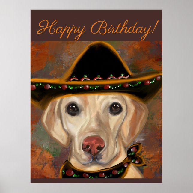 Labrador Retriever Poster (Vorne)