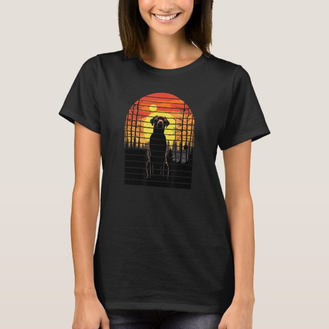 Labrador Retriever Puppy Golden and Chocolate Lab  T-Shirt (Vorderseite)
