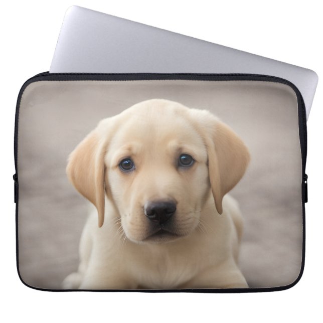 Labrador Retriever Puppy Laptopschutzhülle (Vorderseite)