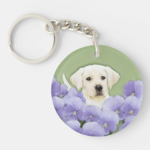 Labrador Retriever Puppy Painting Original Chien A