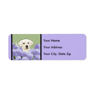 Labrador Retriever Puppy Painting Original Hunde A