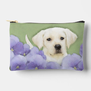 Labrador Retriever Puppy Painting Yellow Dog Art Zubehörtasche