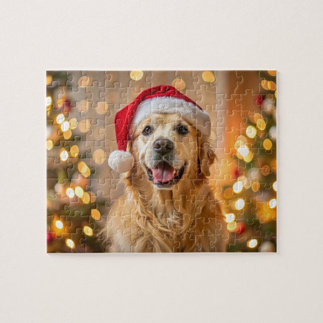 Labrador retriever, puzzle de laboratoire jaune (Horizontal)
