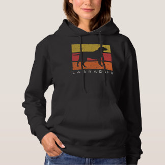 Labrador Retriever Retro Vintag gestört Hoodie