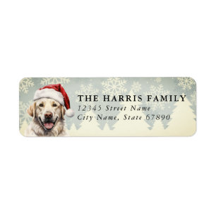 Labrador Retriever Rücksendeadressetiketten