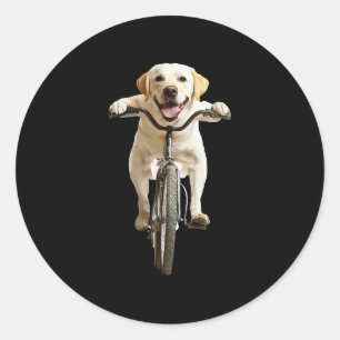 Labrador Retriever Runder Aufkleber