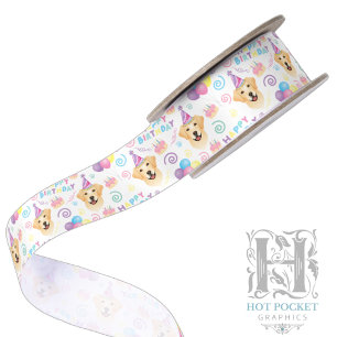 Labrador Retriever Satinband