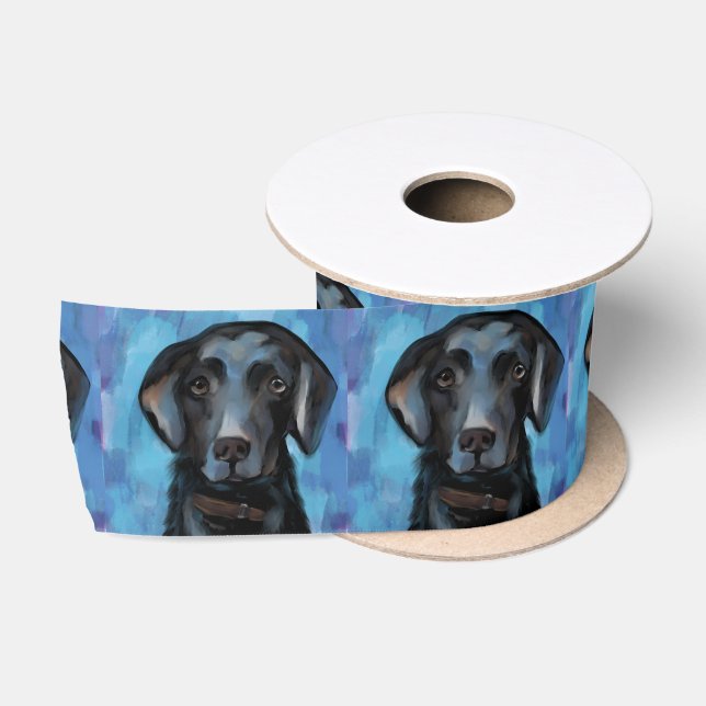 Labrador Retriever Satinband (Spule)