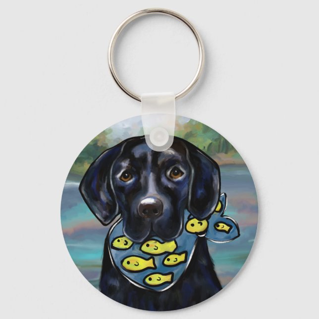 Labrador Retriever Schlüsselanhänger (Vorderseite)