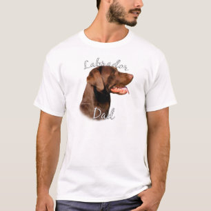Labrador Retriever (Schokolade) Vater 2 T-Shirt