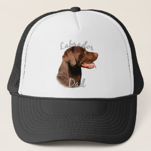 Labrador Retriever (Schokolade) Vater 2 Truckerkappe