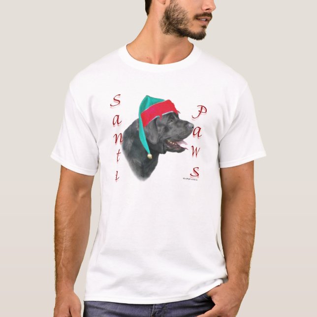 Labrador Retriever (schwarz) T-Shirt (Vorderseite)