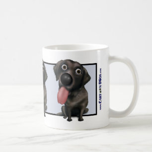 Labrador-Retriever-(schwarze) Tasse