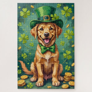 Labrador Retriever St. Patrick’s Tag Glückshund